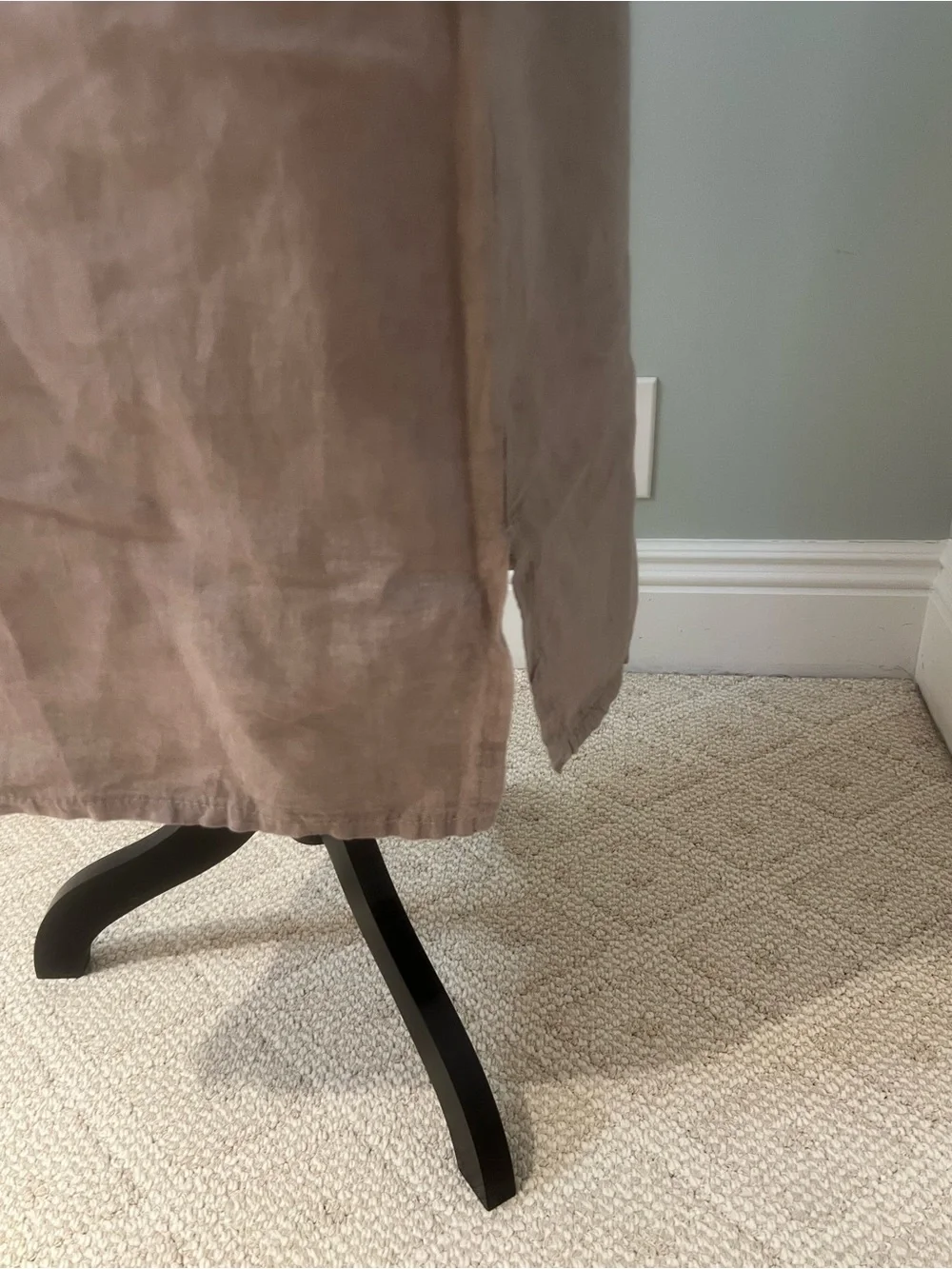 Valentina Naldi Gray sleeveless linen tank Dress | Size M | Like New - Picture 8 of 14